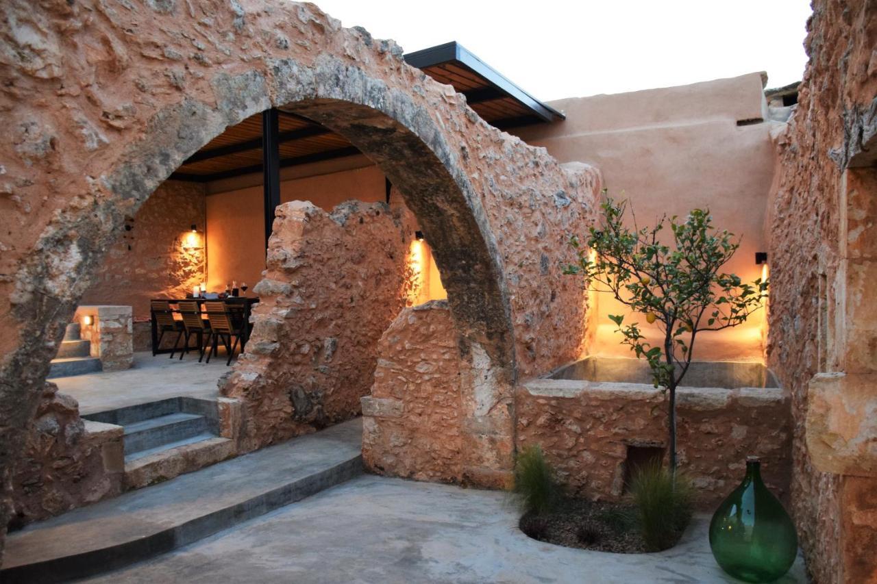 Almyrida Sands Luxury Stone Villa Xirosternion Экстерьер фото