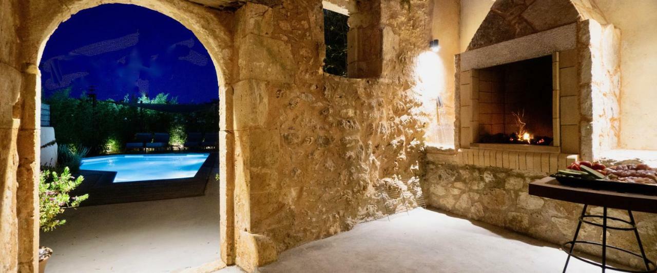 Almyrida Sands Luxury Stone Villa Xirosternion Экстерьер фото